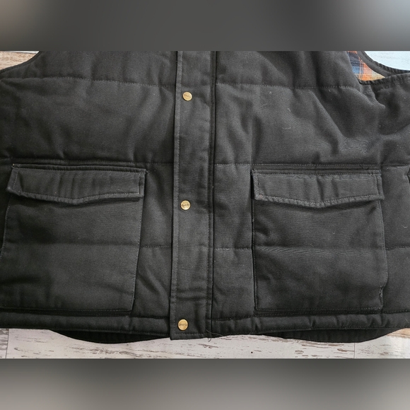 Dakota Zip Vest Jacket Mens Sz: 2XL Quilted Design Mock Neck - Picture 4 of 9